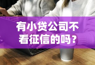 有小贷公司不看征信的吗？这几个平台或许能帮你