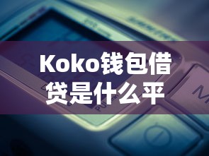 Koko钱包借贷是什么平台？真实体验+靠谱评测一网打尽