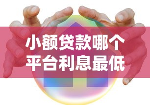 小额贷款哪个平台利息最低？这5家真实年化率对比