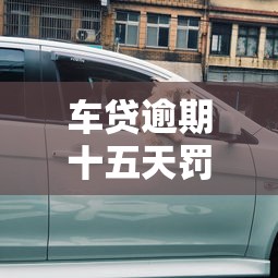 车贷逾期十五天罚多少？这些费用你可能想不到！