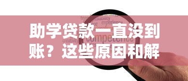 助学贷款一直没到账？这些原因和解决办法你需要知道