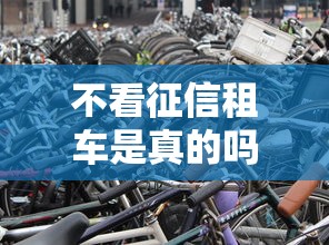不看征信租车是真的吗？过来人告诉你背后的猫腻和避坑技巧