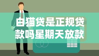 白猫贷是正规贷款吗星期天放款吗实测答疑