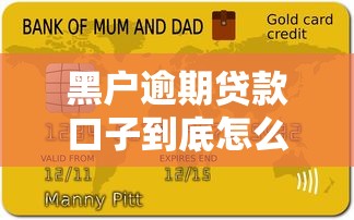 黑户逾期贷款口子到底怎么选？过来人分享5个避坑技巧