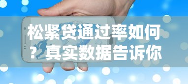 松紧贷通过率如何？真实数据告诉你审批快不快