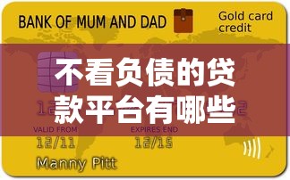 不看负债的贷款平台有哪些？这5个审核宽松渠道实测