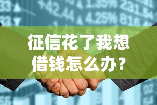征信花了我想借钱怎么办？这5个方法亲测有效