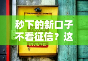 秒下的新口子不看征信？这3个关键点必须搞懂