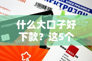什么大口子好下款？这5个平台审核快、额度高，试试就知！