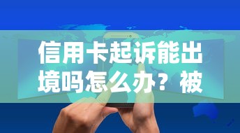 信用卡起诉能出境吗怎么办？被限制出行后正确处理方式