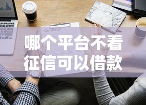 哪个平台不看征信可以借款？这些渠道或许能应急