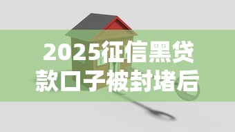 2025征信黑贷款口子被封堵后如何安全借钱