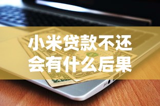 小米贷款不还会有什么后果2025？真实案例深度解析