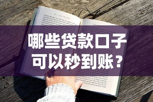 哪些贷款口子可以秒到账？实测这5个平台审核快额度高