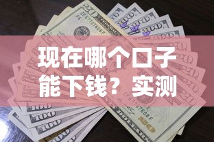 现在哪个口子能下钱？实测5个正规低息平台渠道