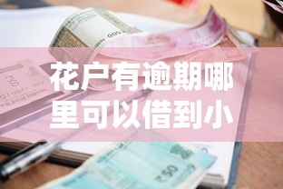 花户有逾期哪里可以借到小额贷款？这几个渠道能应急