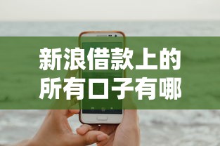 新浪借款上的所有口子有哪些？这几个平台值得试试