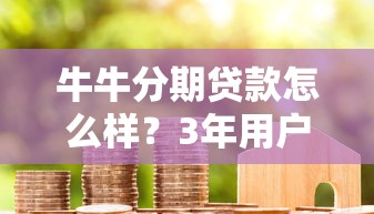 牛牛分期贷款怎么样？3年用户真实评测+优缺点全分析