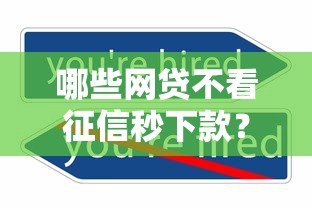 哪些网贷不看征信秒下款？实测5家平台攻略