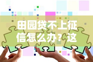 田园贷不上征信怎么办？这3个方法或许能帮你解决难题