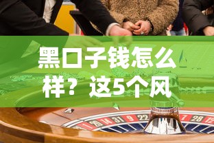 黑口子钱怎么样？这5个风险不防就亏大了！试试这些正规渠道