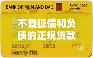 不查征信和负债的正规贷款靠谱吗？真实经历告诉你答案