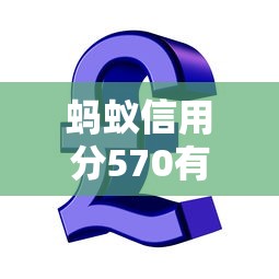 蚂蚁信用分570有哪些平台支持快速放款用钱快