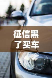 征信黑了买车能贷款吗？别慌！这几种方案或许能帮你圆梦