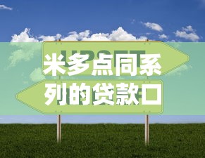 米多点同系列的贷款口子有哪些靠谱选择？实测对比分析