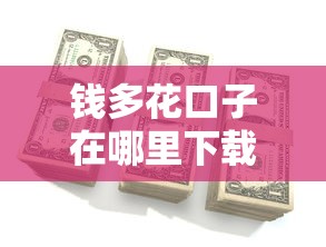 钱多花口子在哪里下载？这5个靠谱渠道申请快、额度高