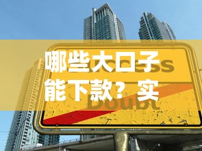 哪些大口子能下款？实测5个靠谱平台申请技巧