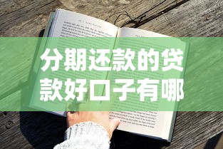 分期还款的贷款好口子有哪些？这5个靠谱平台审核快、额度高！