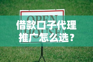 借款口子代理推广怎么选？这些避坑技巧别错过