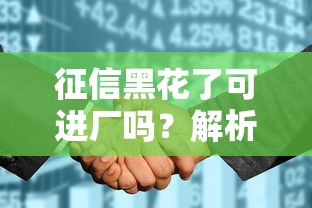 征信黑花了可进厂吗？解析黑户工作与贷款难题