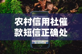 农村信用社催款短信正确处理方法及应对指南