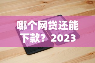 哪个网贷还能下款？2023正规平台实测推荐