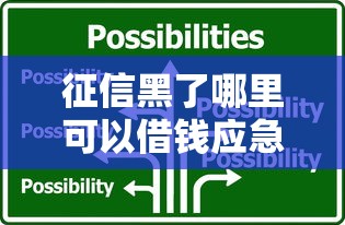 征信黑了哪里可以借钱应急2025昆明？这5个办法真实有效