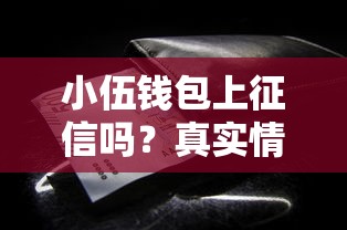 小伍钱包上征信吗？真实情况揭秘，这些细节要注意