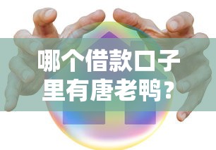 哪个借款口子里有唐老鸭？真实情况分析与靠谱平台推荐