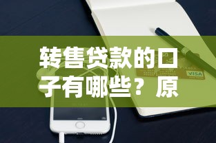 转售贷款的口子有哪些？原来这些平台都能用