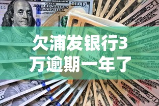 欠浦发银行3万逾期一年了怎么办？这3个步骤一定要试试！