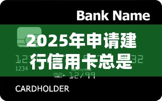 2025年申请建行信用卡总是被拒？公布五个企业贷款平台好