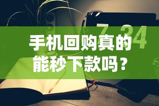 手机回购真的能秒下款吗？实测发现这三点决定到账速度