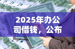 2025年办公司借钱，公布5个贷款通过高的平台