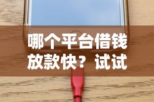 哪个平台借钱放款快？试试这5家快速到账的靠谱推荐！