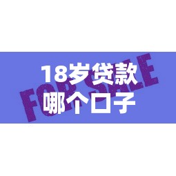 18岁贷款哪个口子秒下？这5个平台审核快、额度高！