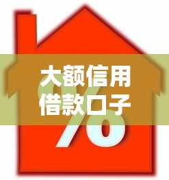 大额信用借款口子怎么选？这5个平台审核快、额度高！