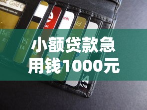小额贷款急用钱1000元？这5个方法解决燃眉之急