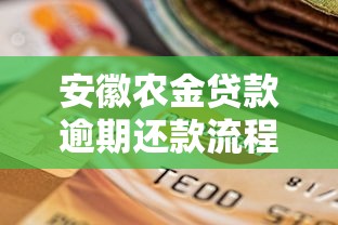 安徽农金贷款逾期还款流程最新解析（附补救方法）