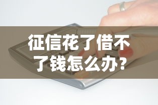 征信花了借不了钱怎么办？5步恢复贷款资格攻略